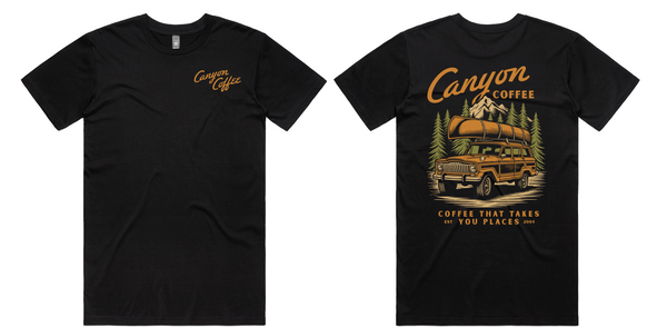 Canyon Coffee Roasters T-Shirt, Black