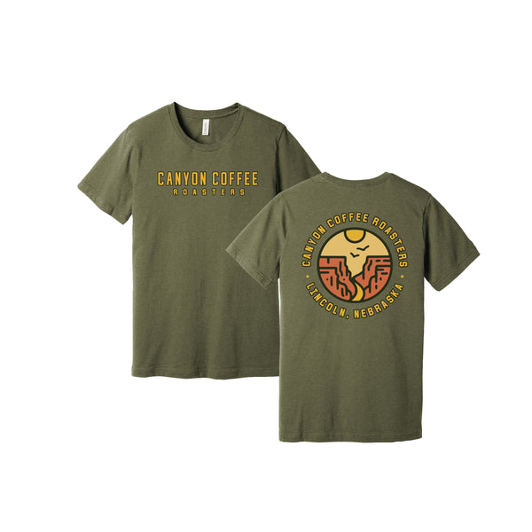 Canyon Coffee Roasters T-Shirt, Green