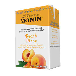 Monin Peach Smoothie