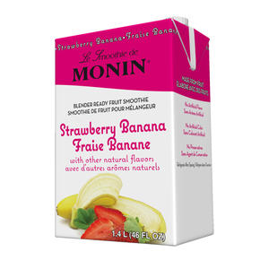 Monin Strawberry Banana Smoothie